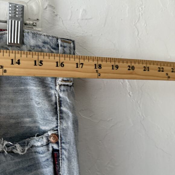 Silver Jeans Jeans Mens 34x34 Straight Leg Distressed Denim Light Wash Pants‎ - Picture 5 of 10